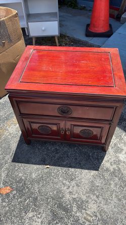 Night stand Asian cherry
