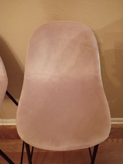 Pink  Low Bar Stools