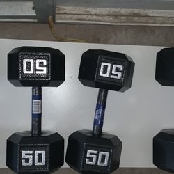 Dumbbells 50lbs