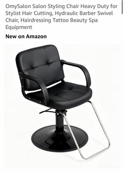 Salon chair or barber chair