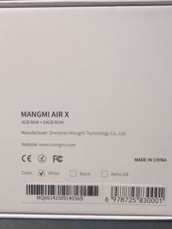 Mangmi Air X Retro Gaming Handheld
