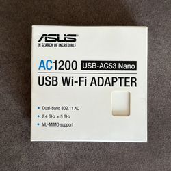 Asus WIFI USB Adapter USB-AC53 Nano