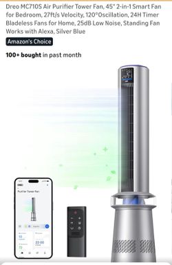 Dreo MC710S Air Purifier Tower Fan