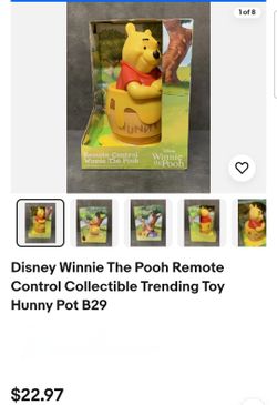 Disney remote control Winnie the pooh collectible trending toy