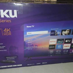 Price Firm Brandnew 50 Inch Roku  4k Smart No Trading 