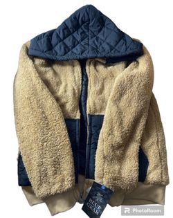 blue gear men’s large fleece sweater