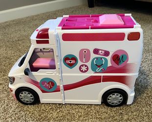 Barbie Care Clinic Ambulance Playset