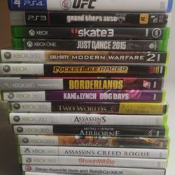 Video Game Lot $5.00 EACH