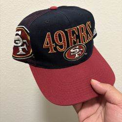 Vintage San Francisco 49ers Laser Sports Specialties SnapBack