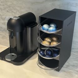 Nespresso Vertuo Coffee Machine With Capsule Drawer 