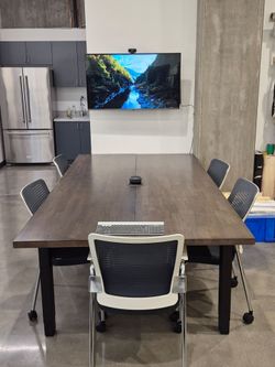 Custom conference table