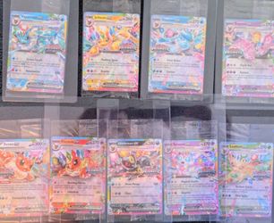  Prismatic Evolutions Stamped Promo Full Set