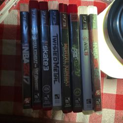 8 Play Station 3 Games