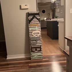 Metal Kitchen Sign - Paid $70  Basically Brand New  