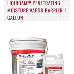 Tec Liquidam Moisture Vapor Barrier Kit $340 Value