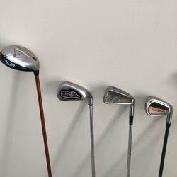 Golf Clubs – Callaway Big Bertha, TaylorMade, British Airways Promo Club – Priced Individually