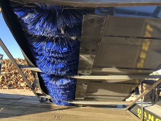  Mower King Skid Steer Box Broom Sweeper