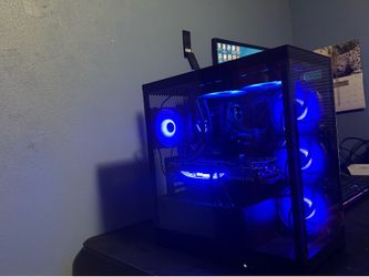 Gaming pc and monitor