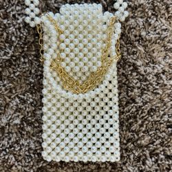 Handmade Beaded Mini Bag 
