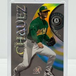 Fleer SkyBox EX Century Essential Credentials Silver Eric Chavez /116