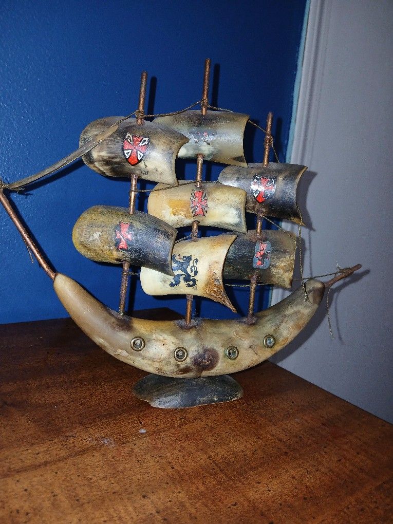 Vintage French Sailboat