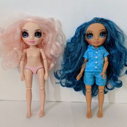 Rainbow High Junior Skyler & Bella Doll Lot