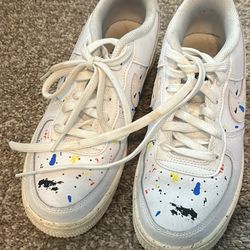 Splatted Air Force Ones 