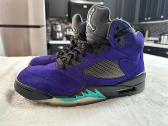 Size 9 Air Jordan 5 Retro "Alternate Grape"