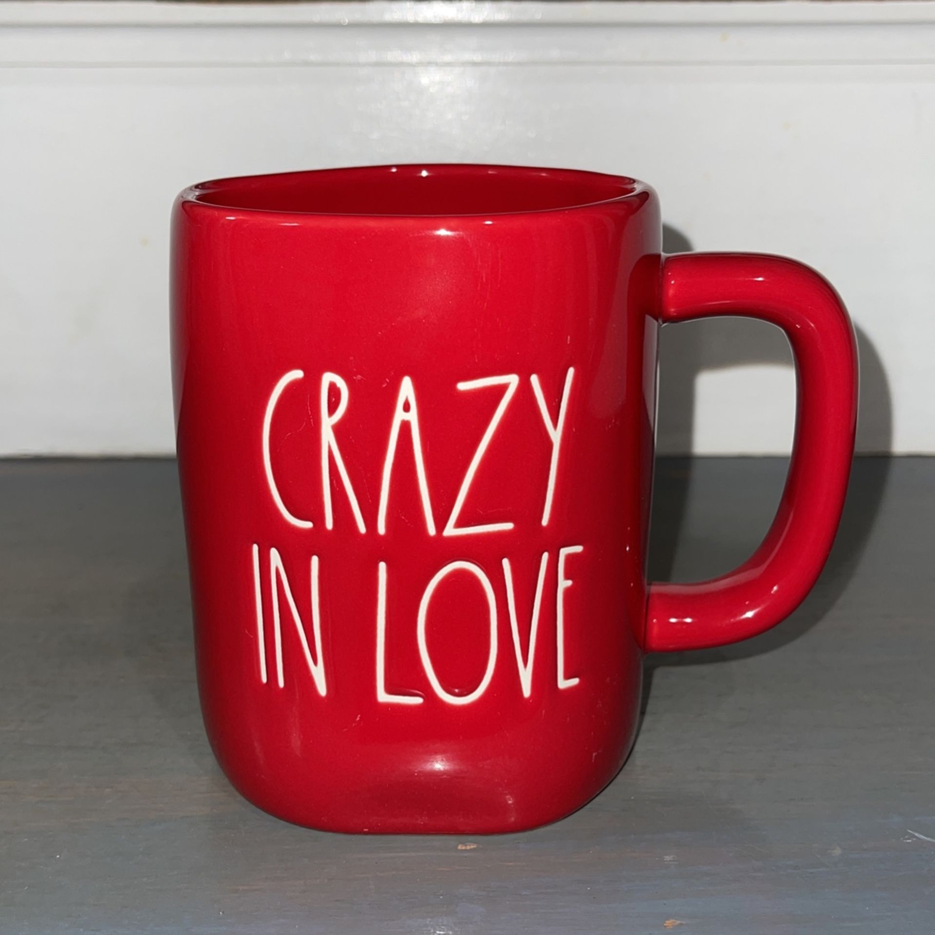 Rae Dunn “CRAZY IN LOVE” Valentine’s Day Red Mug