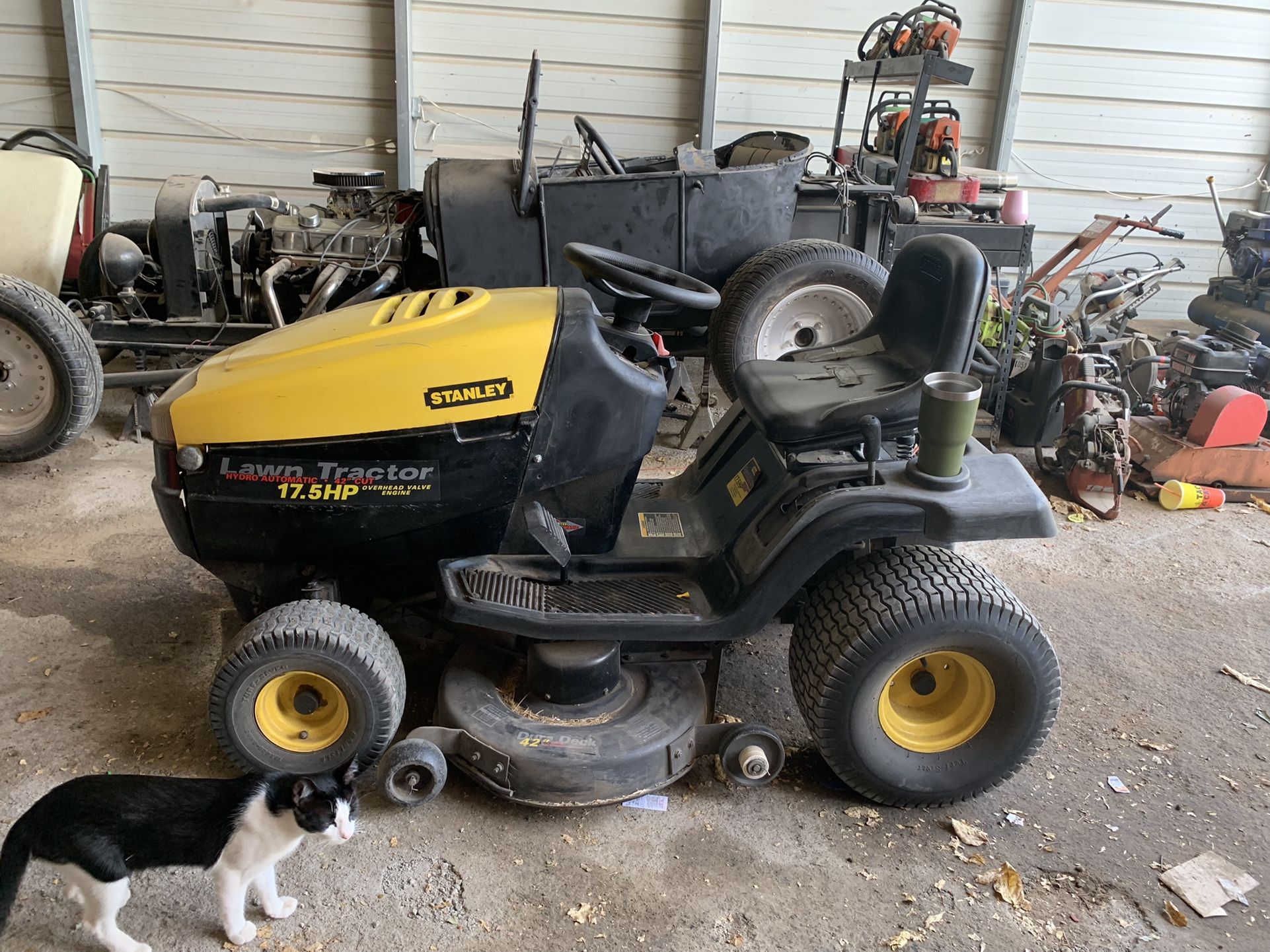 Stanley Lawn Tractor 42 inch Cut for Sale in Teague TX OfferUp
