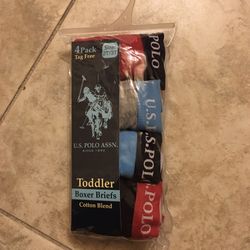 NWT toddler boxer briefs 4pack size 2T/3T