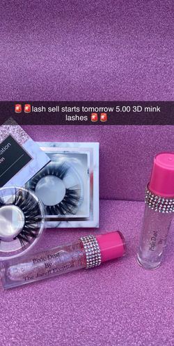 Lipgloss 3.50 Labor Day lash sell tomorrow