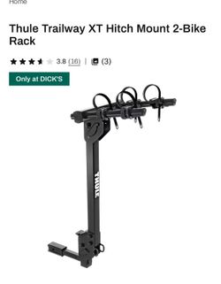 Thule Trailway XT Hitch Mount 2 Bike Rack