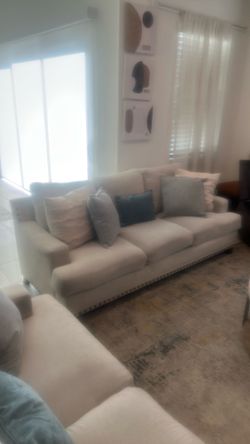 Sofa and Loveseat give away