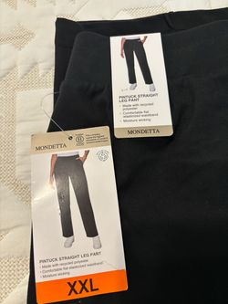 Mondetta Pintuck Straight Leg Pants XXL