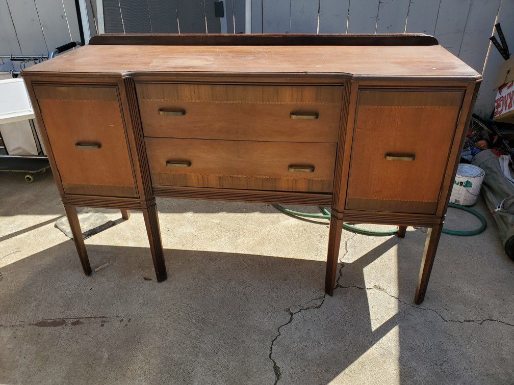 Sturdy Solid Wood Dresser/Desk/Vanity