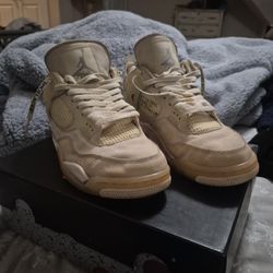 Jordan 4 Off-White Sails Womens