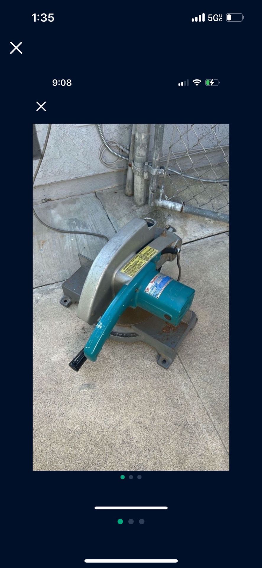 Makita Miter Saw 10” Saw