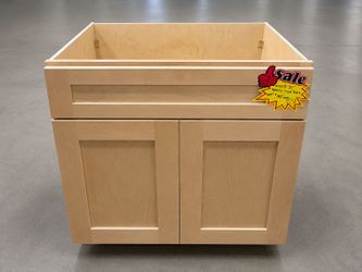 🚨🪵 MASSIVE CLEARANCE SALE! 🪵🚨  ✨ 30" Wood Vanity Sink Base ✨