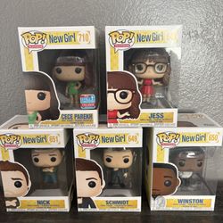 New girl Funko Pop Set 