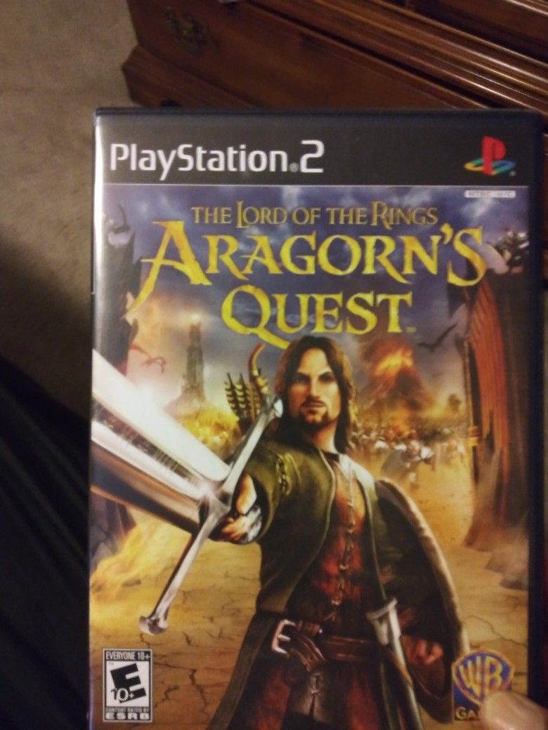 Ps2 Lord Of The Rings: Aragorns Quest