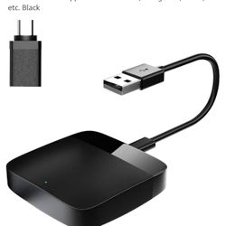 Wireless Carplay Adapter, Converts Wired to Wireless Carplay Dongle for Wireless Control Plug & Play Carplay Fit for Cars from 2017 & for Apple iPhone