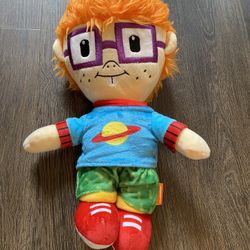 2021 Nickelodeon Rugrats CHUCKIE FINSTER Plush 14”