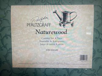 Pfaltzgraff 4 Pcs Canister Set With Lids New