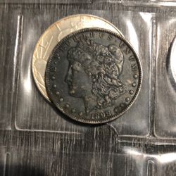 Silver Morgan, dollar 1898