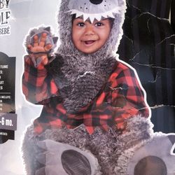 Infant Baby Wolf Halloween Costume 0-6 Months 