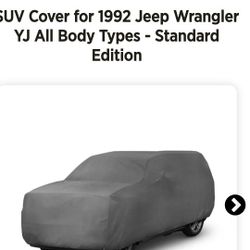 1992 Jeep Wrangler Cover