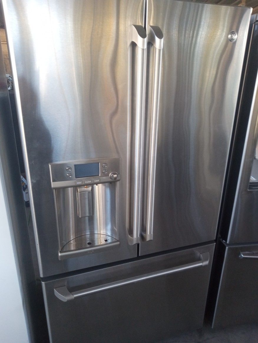 GE 3 Door Refrigerator Cafe Edition
