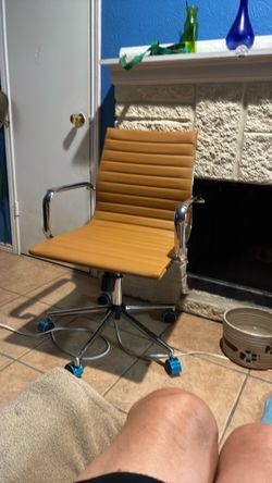Leather office chair