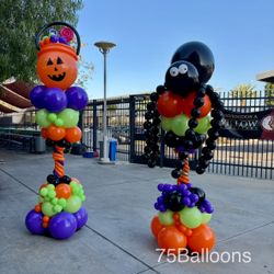 Halloween Balloon Garland